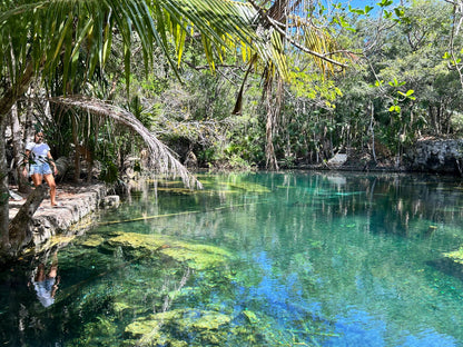 Cenote Media Luna - Aventura Subterránea y Relax en el Cenote Media Luna